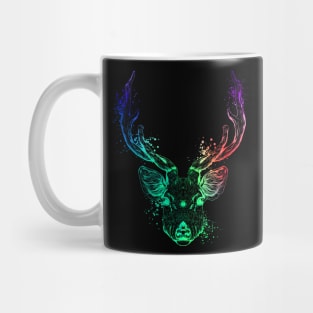 Colorful deer head Mug